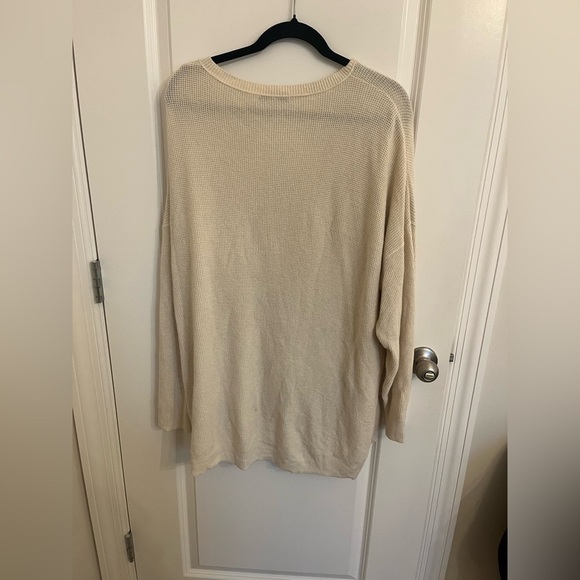 Madewell Asherton Waffle Knit Wool Alpaca Henley Size 1X - Picture 9 of 11